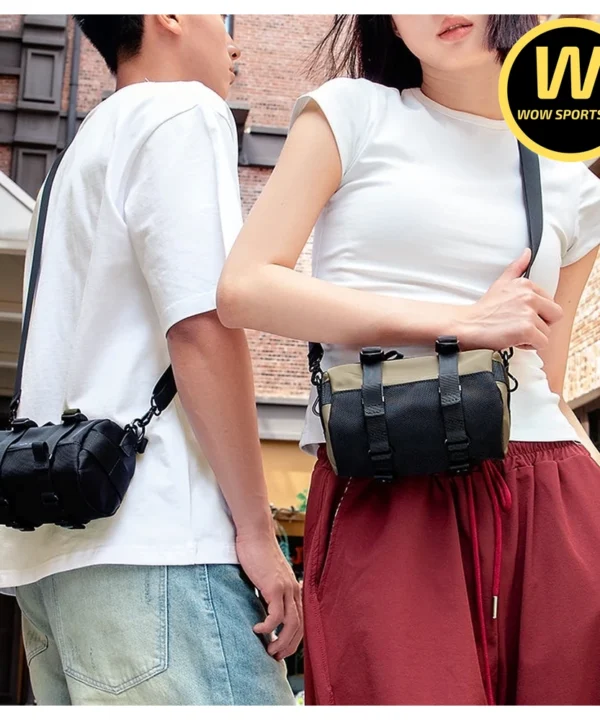 Túi Đeo Chéo MARK RYDEN MOTOBARREL - Kháng Nước Cao Cấp 18 Túi Đeo Chéo Hình Trụ Cá Tính, Dành Cho Người Yêu Thích Thời Trang Độc Đáo, Khóa YKK Siêu Bền, Ngăn Chứa Rộng Rãi MARK RYDEN MOTOBARREL chính hãng MARK RYDEN - Ảnh 9