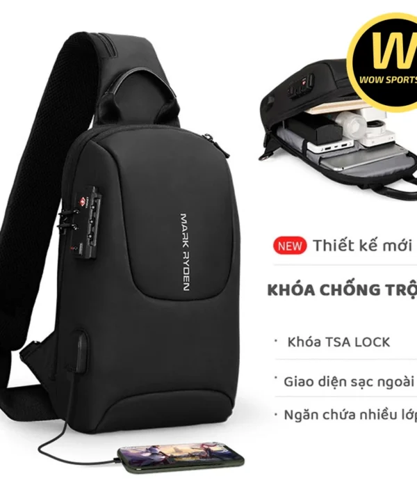 Túi Đeo Chéo Khóa Số TSA Cao Cấp MARK RYDEN BASTION chính hãng MARK RYDEN - Ảnh 3