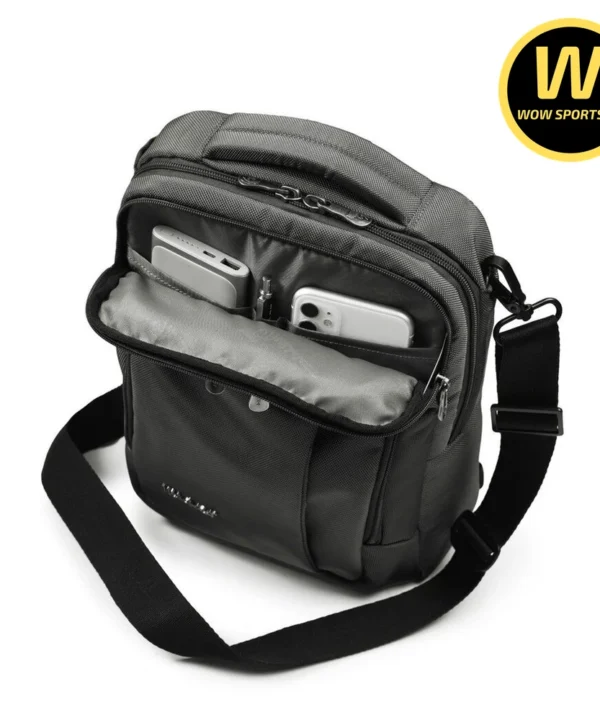 Túi Đeo Chéo Kiêm Balo Thời Trang, Thiết Kế Đa Năng, Fix iPad 9.7 inch Mikkor The Gibson Sling - Graphite chính hãng MIKKOR - Ảnh 2