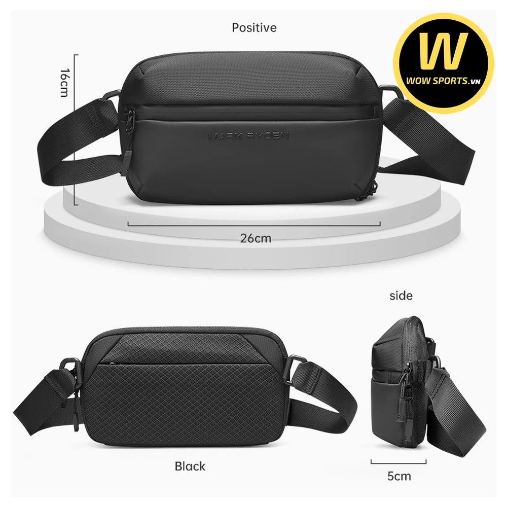 Túi Đeo Chéo MARK RYDEN AIR - Kháng Nước Cao Cấp 20 Túi Đeo Chéo Mini, Thiết kế Siêu Gọn & Nhẹ MARK RYDEN AIR - Hình 5
