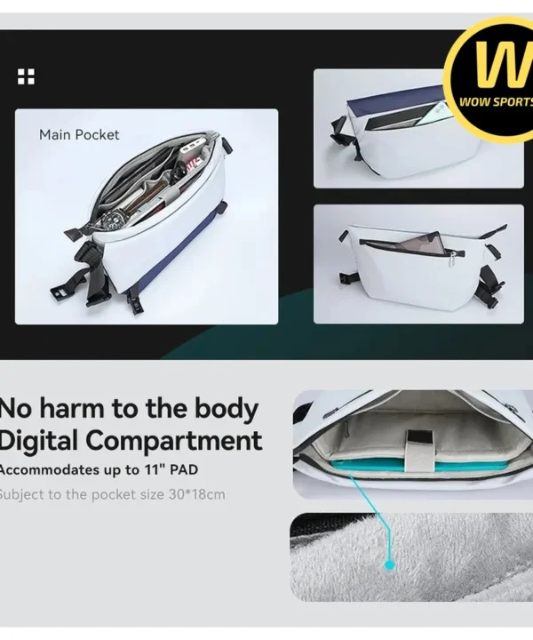 Túi Đeo Chéo Nam Mỏng Nhẹ, Đựng iPad 9-11 inch MARK RYDEN UNIGO chính hãng MARK RYDEN - Ảnh 5