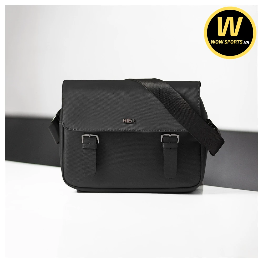 Túi Đeo Chéo HIER EVERYDAY - Kháng Nước Cao Cấp 26 Túi Đeo Chéo Thời Trang Unisex HIER EVERYDAY MESSENGER - Black - Hình 1
