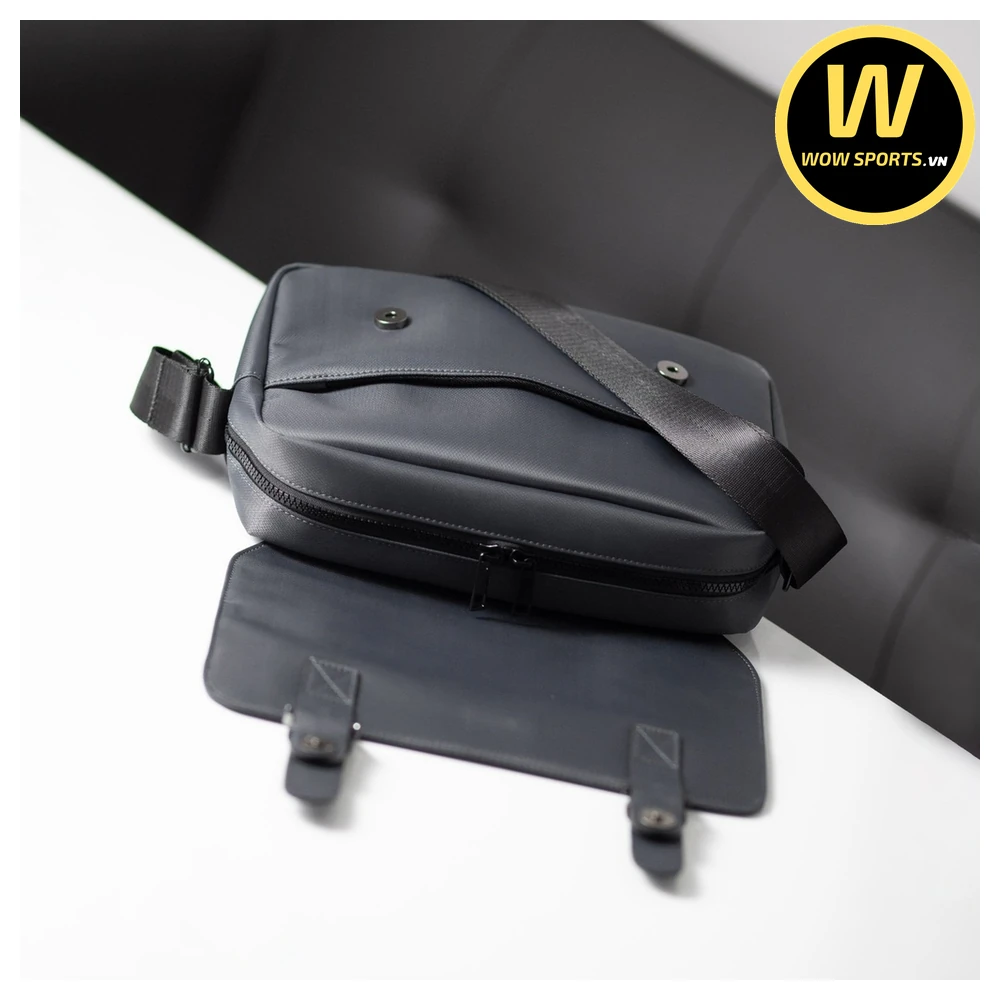 Túi Đeo Chéo HIER EVERYDAY - Kháng Nước Cao Cấp 30 Túi Đeo Chéo Thời Trang Unisex HIER EVERYDAY MESSENGER - Black - Hình 5