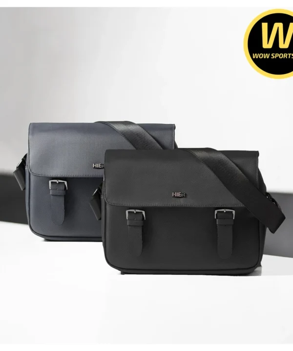 Túi Đeo Chéo HIER EVERYDAY - Kháng Nước Cao Cấp 16 Túi Đeo Chéo Thời Trang Unisex HIER EVERYDAY MESSENGER - Black chính hãng HIER - Ảnh 6