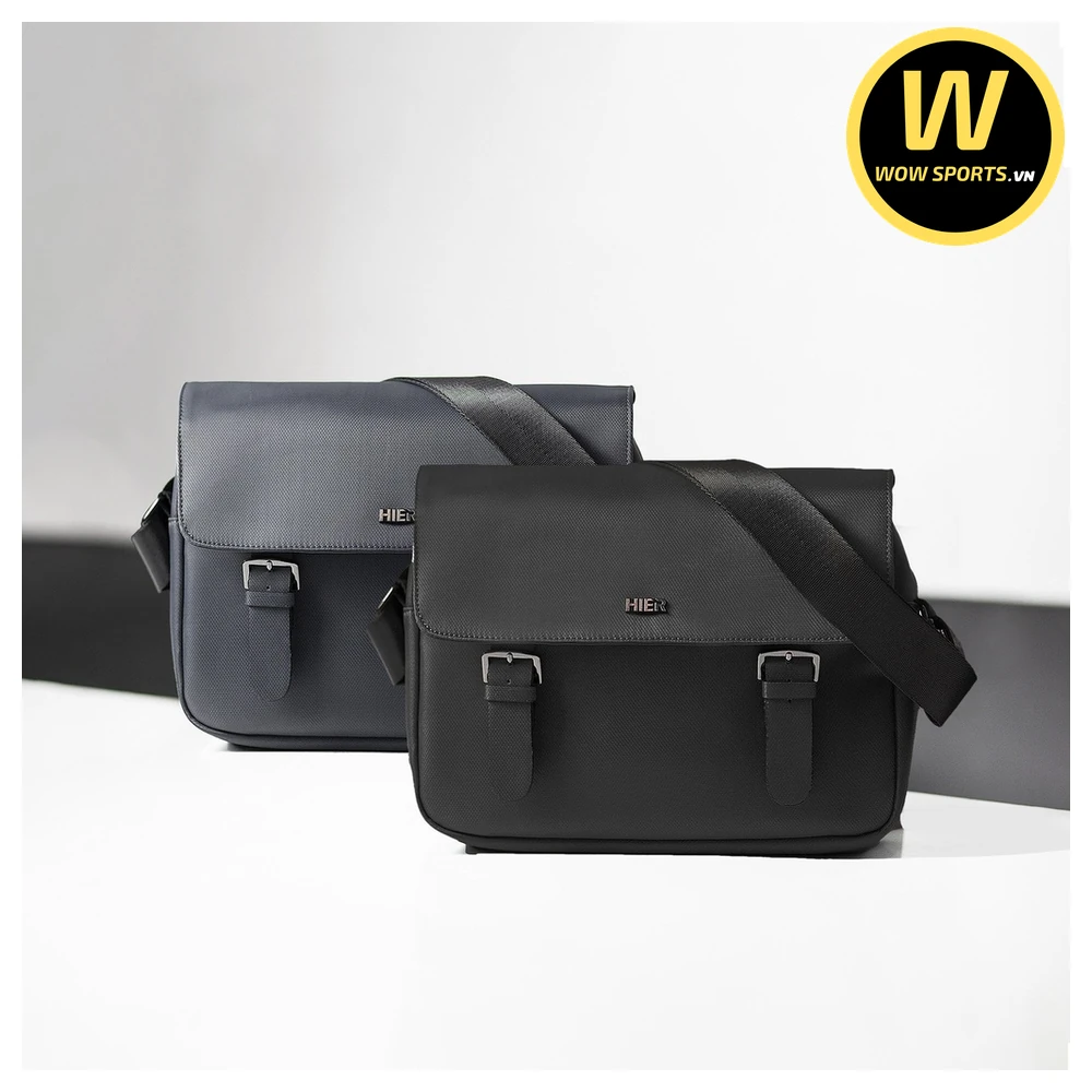 Túi Đeo Chéo HIER EVERYDAY - Kháng Nước Cao Cấp 31 Túi Đeo Chéo Thời Trang Unisex HIER EVERYDAY MESSENGER - Black - Hình 6