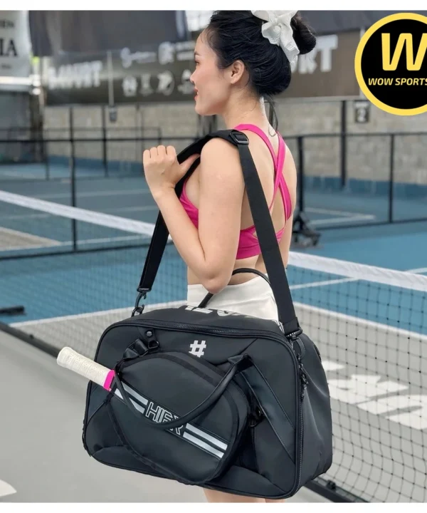 Túi Thể Thao Đựng Vợt PickleBall (Kiêm Túi Du Lịch Mini) Có Ngăn Giày Riêng HIER 2 in 1 chính hãng HIER - Ảnh 1