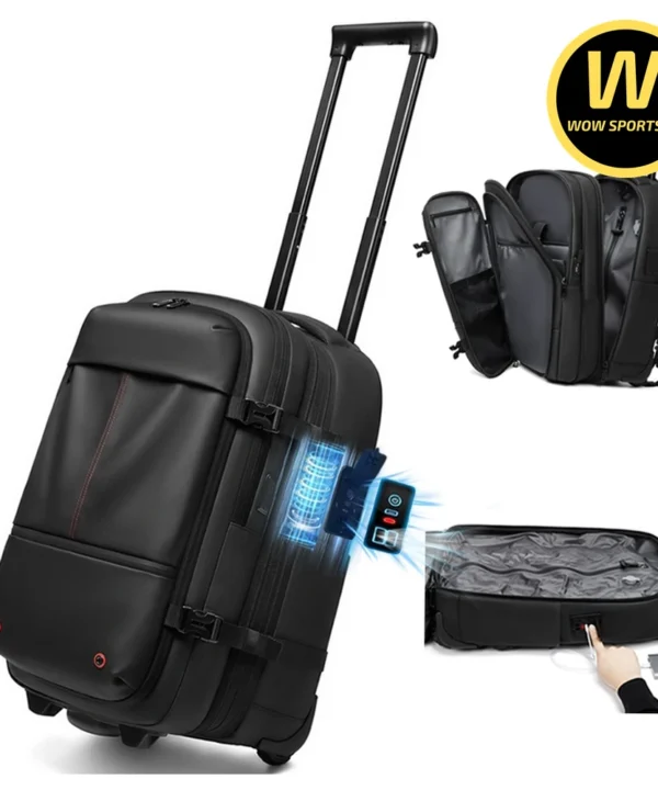 Vali Balo Thương Gia – Nén Chân Không Tự Động, Gấp Đôi Sức Chứa, Chuẩn Kích Thước Xách Tay ROKIN AIRBAG PRIME chính hãng ROKIN - Ảnh 1