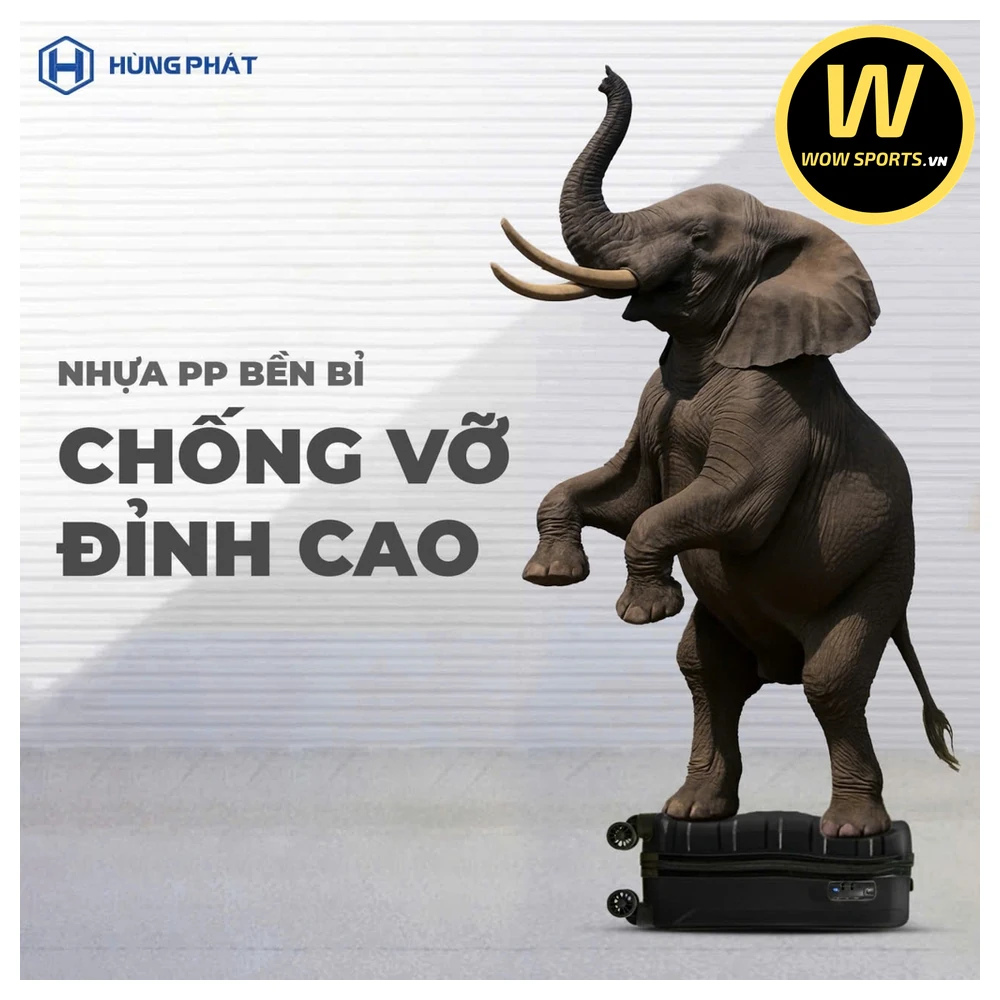 Balo Du Lịch WOWSPORTS Navy - Kháng Nước Cao Cấp 28 Vali Chống Bể 100%, Chuẩn Xách Tay, Dòng Vali Cao Cấp Chính Hãng HP TRAVELKING PP680 - Navy - Hình 3