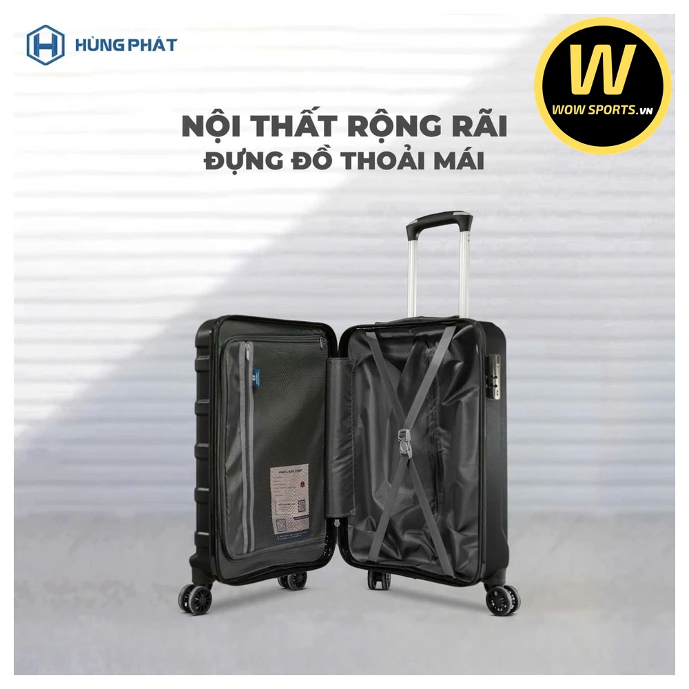 Balo Du Lịch WOWSPORTS Navy - Kháng Nước Cao Cấp 30 Vali Chống Bể 100%, Chuẩn Xách Tay, Dòng Vali Cao Cấp Chính Hãng HP TRAVELKING PP680 - Navy - Hình 5