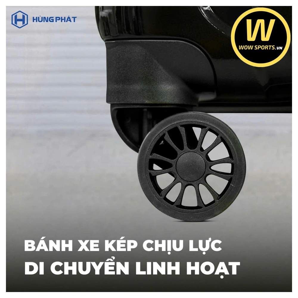 Balo Du Lịch WOWSPORTS Navy - Kháng Nước Cao Cấp 34 Vali Chống Bể 100%, Chuẩn Xách Tay, Dòng Vali Cao Cấp Chính Hãng HP TRAVELKING PP680 - Navy - Hình 9