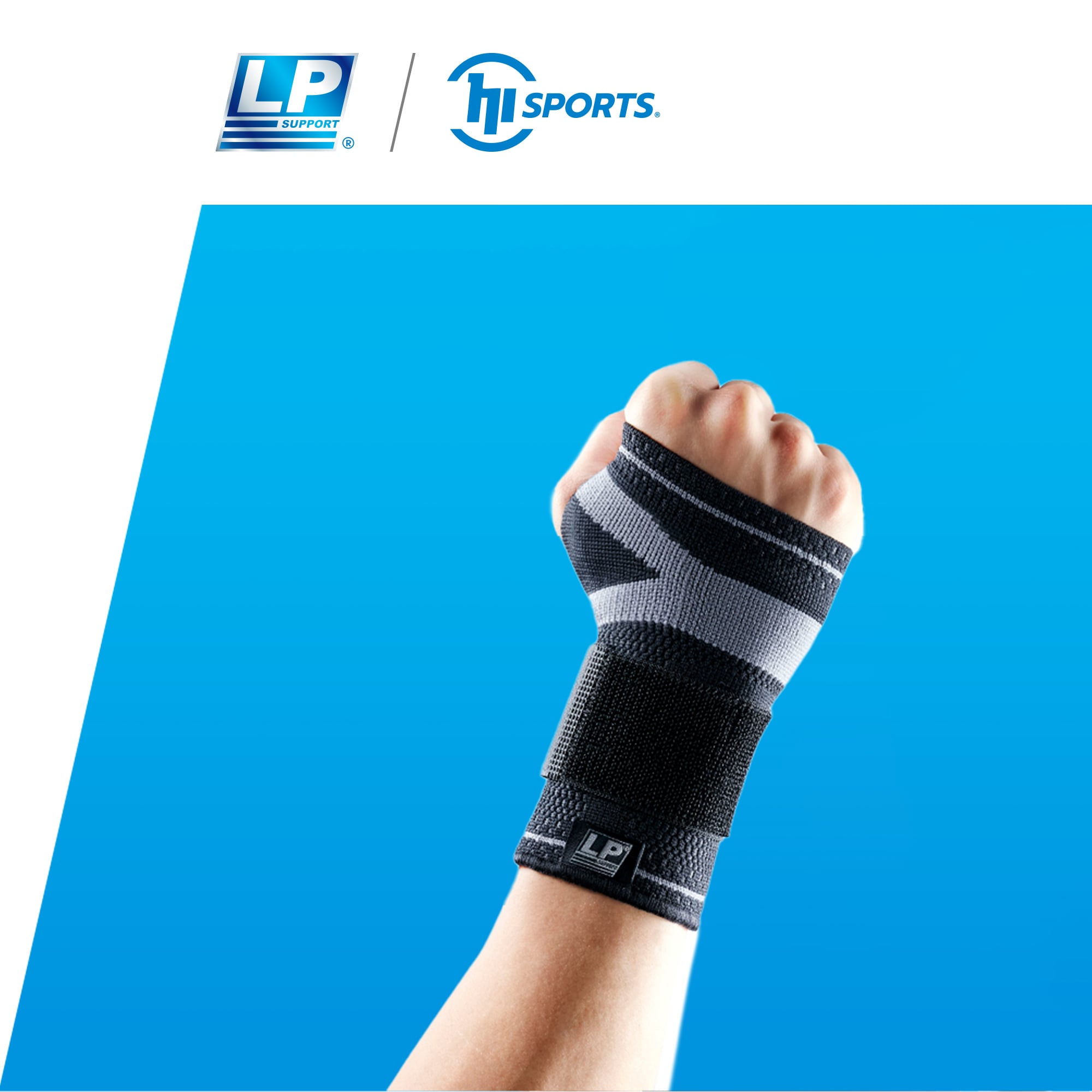 Băng Cổ Tay Hỗ Trợ Lực Nén Và Tăng Sức Nắm X-TREMUS 130XT - LP Support chi tiết 1 - WOWSPORTS