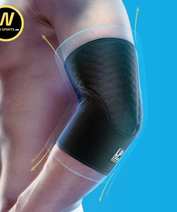 Băng Bảo Vệ Khuỷu Tay Thoát Khí COOLPRENE™ X FT55CA - LP Support chính hãng góc chụp 3 – WOWSPORTS.VN