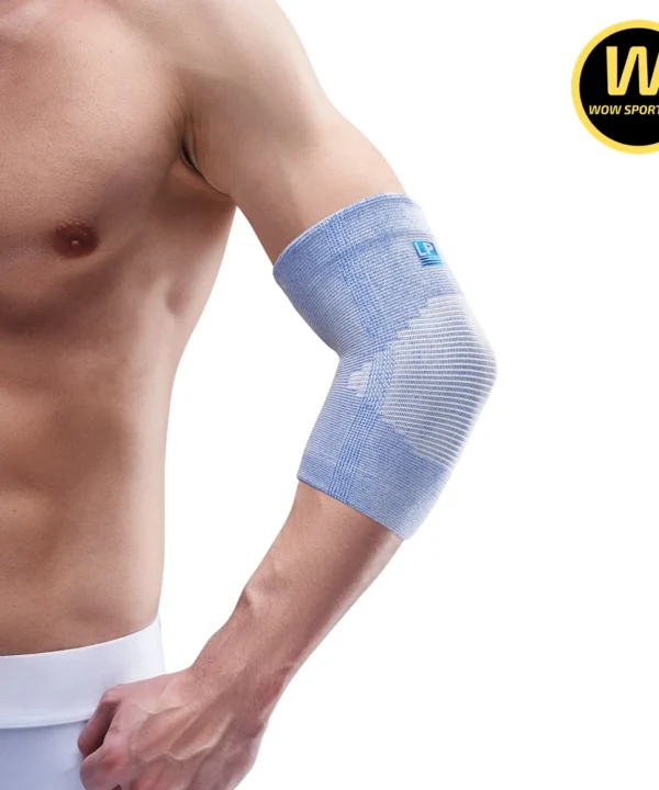 Băng Bảo Vệ Khuỷu Tay Co Giãn 4 Chiều LP 963 - LP Support 5 Chi tiết chất liệu dệt co giãn 4 chiều thoáng khí LP 963 - WOWSPORTS