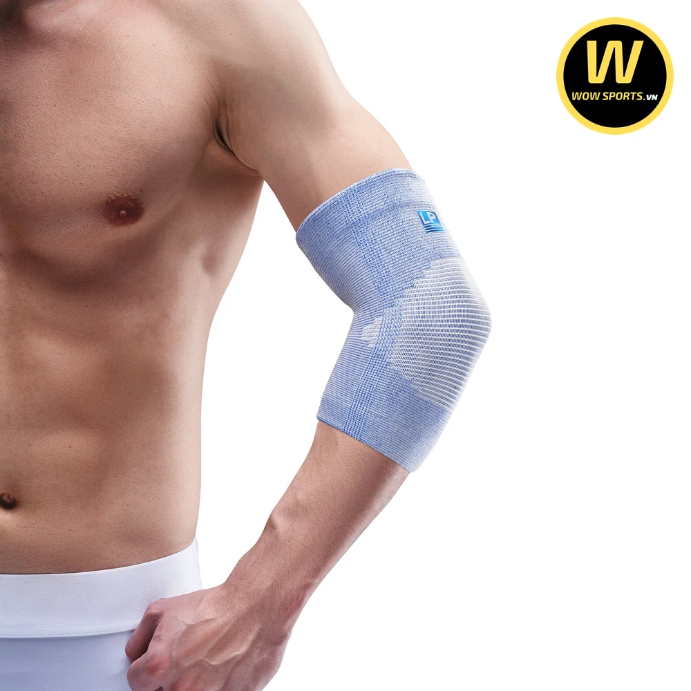 Băng Bảo Vệ Khuỷu Tay Co Giãn 4 Chiều LP 963 - LP Support 10 Băng Bảo Vệ Khuỷu Tay Co Giãn 4 Chiều LP 963 - LP Support bao bì hộp sản phẩm chính hãng - WOWSPORTS