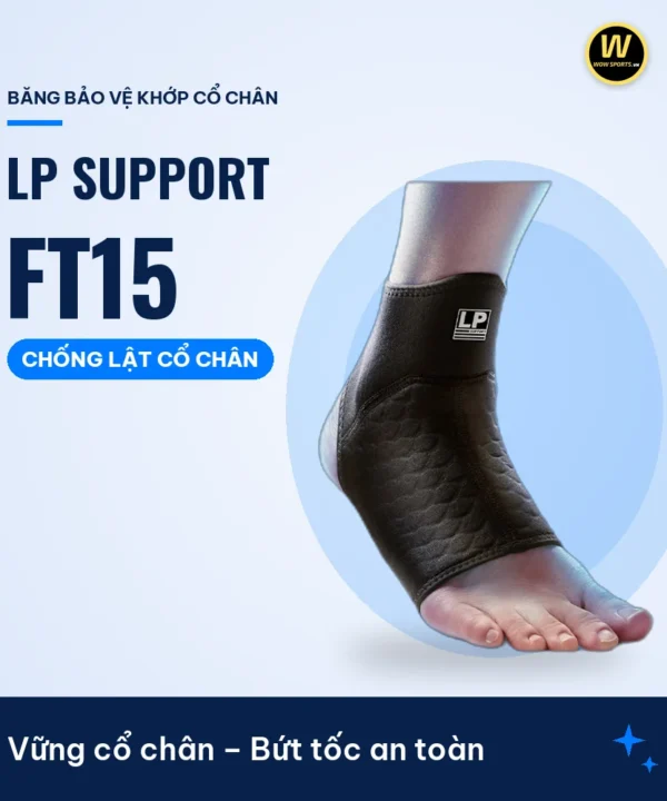 Băng Cổ Chân Thoát Khí FT15 COOLPRENE™ X - LP Support – Vững cổ chân – Bứt tốc an toàn – WOWSPORTS