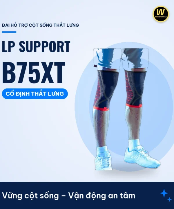 Băng Đeo Bắp Đùi Cao Cấp X-Knit G-B75XT - LP Support – Vững cột sống – Vận động an tâm – WOWSPORTS
