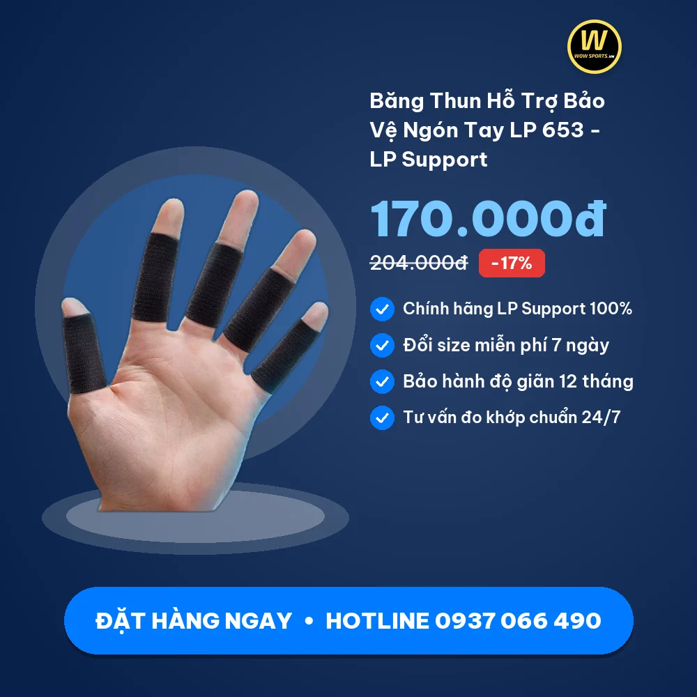 Băng Thun Hỗ Trợ Bảo Vệ Ngón Tay LP 653 - LP Support 20 Cấu trúc công nghệ nén ép và cơ chế sinh học của Băng Thun Hỗ Trợ Bảo Vệ Ngón Tay LP 653 - LP Support - WOWSPORTS