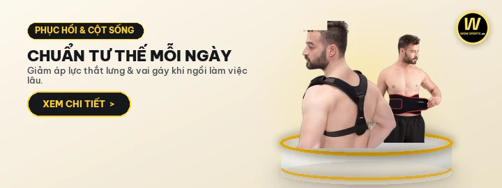 WOWSPORTS - Vận động và phục hồi 70 Giải Pháp Phục Hồi & Định Hình Cột Sống Chuẩn Tư Thế – WOWSPORTS