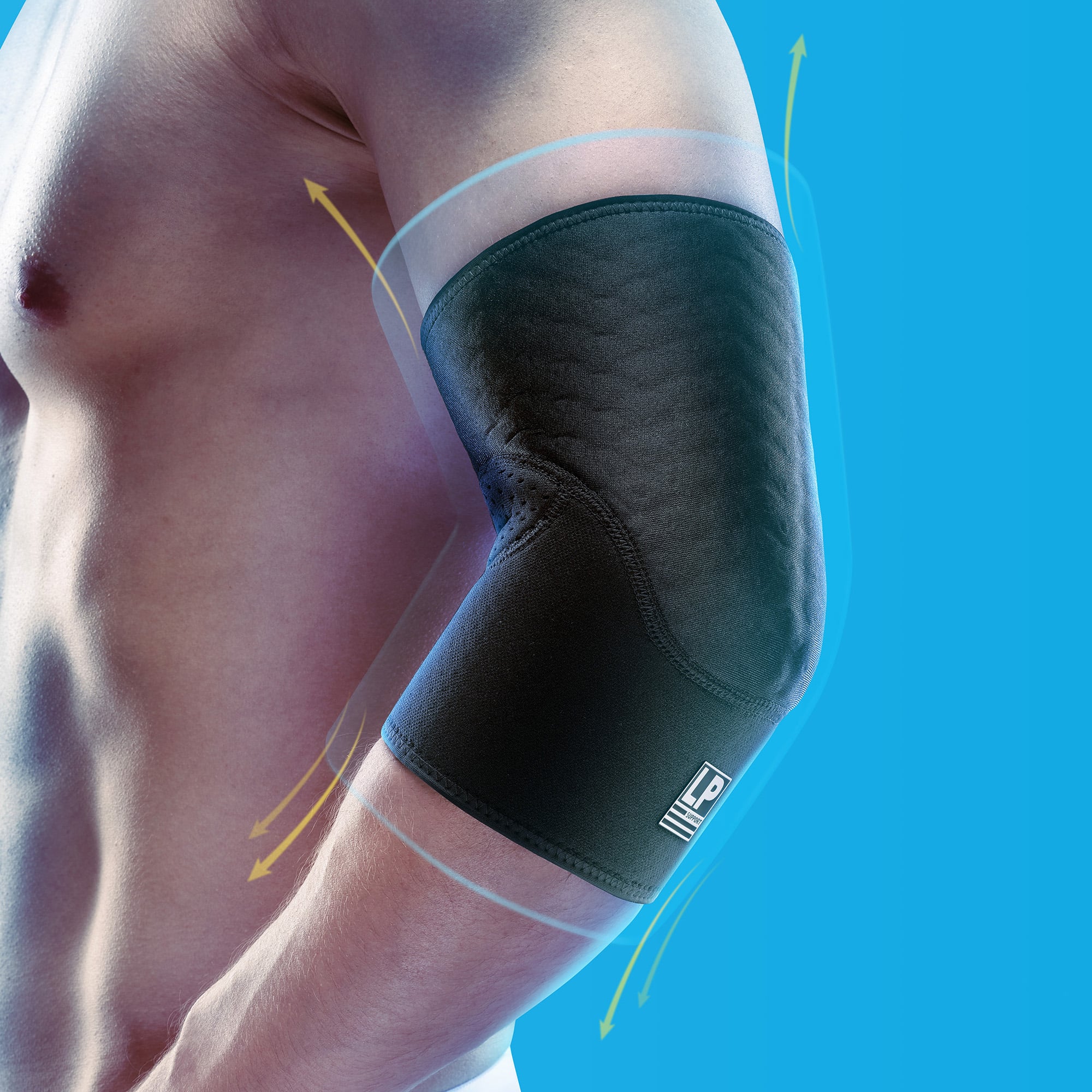 Băng Bảo Vệ Khuỷu Tay Thoát Khí COOLPRENE™ X FT55CA - LP Support chi tiết 3 - WOWSPORTS
